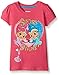 Shimmer and Shine Toddler Girls' Short Sleeve T-Shirt Shirt, Pink, 2T