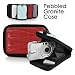 CaseCrown Pebbled Granite (Red) Hard Cover Case for Canon PowerShot SX210IS 14.1 MP Digital Camera with 14x Wide Angle Optical Image Stabilized Zoom and 3.0-Inch LCD
