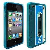 Cbus Wireless Light Blue Flex-Gel Cassette Tape Case / Skin / Cover for App ....