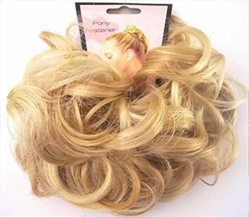 3" PONY FASTENER Hair Scrunchie #24B-613 Butter Blonde (Forever Young)