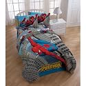 Marvel Spiderman Microfiber Comforter - Blue (Twin)
