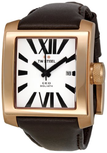 TW Steel Men's CE3007 CEO Goliath White Dial Watch