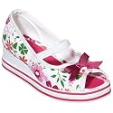 Circo Wht TG Keely Flrl Peep Wdg - 10.0