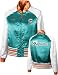 Miami Dolphins Women's Hear Her Cheer Reversible Satin Jacket
