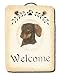 dachshund26 - Dachshund Welcome Slate