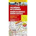 MARCO POLO Karte Westb�hmen, Mittelb�hmen 1:200.000: Mit landwirtschaftlich sch�nen Strecken und Sehensw�rdigkeiten. �bersichtskarte zum Ausklappen, Entfernungstabelle, Ortsregister, 5 Citypl�ne