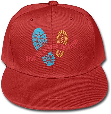 Stylish Down?syndrome?awareness Snapback Adjustable Baseball Cap Red