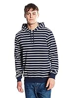 Springfield Sudadera con Capucha (Azul Marino / Blanco)