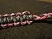 Multicamo & Pink Camo Paracord Bow Wrist Sling with a Touch of Think Pink By Bostonred2010