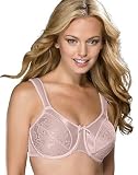 Bali Satin Tracings Minimizer Bra, 42G, Rosewood