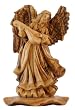 Angel with Oud olive wood Statue - Museum quality ( 12 inches high )