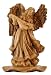 Angel with Oud olive wood Statue - Museum quality ( 12 inches high )