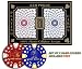 Kem 100% Plastic Playing Cards - Pantheon 2-Decks Poker Size Regular Index w/ 2 Free Card Covers