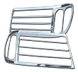 Custom Chrome Head Lamp Rim Toyota Land Cruiser 1998-2005 Grills-Bumpers Molding-Trim