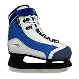 CCM Flurry Recreational Youth Figure Ice Skates - 13.0/Light-Blue