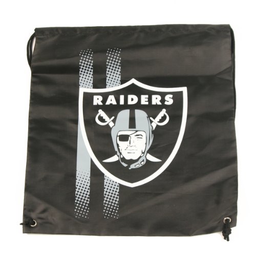 Oakland Raiders Equipment / Shoe Cinch Bag (Measures 14