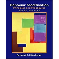 Behavior Modification: Principles and Procedures