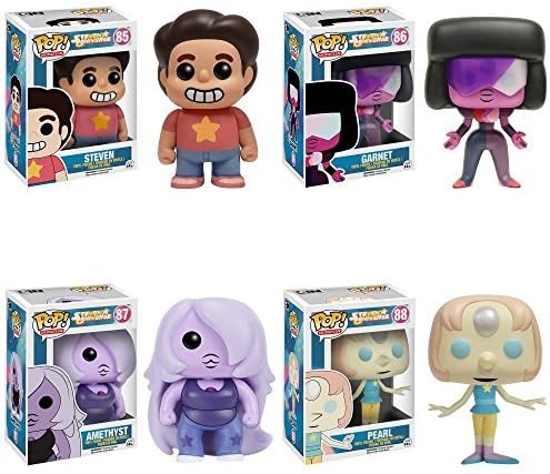 Steven Universe - Steven, Garnet, Amethyst, Pearl Pop! Vinyl Figures Set of 4 by Steve Universe