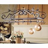 Bago Luma Scrolled Rectangular Pot Rack Turquoise - BLA035-56