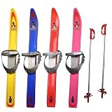 Sport-Otto Kinder Skisatz 66 cm verstellbar 4 Farben (rot | ROO)