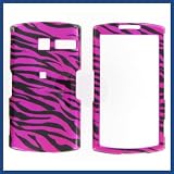 Garmin Asus Garminfone A50 Zebra on Hot Pink Protective Case