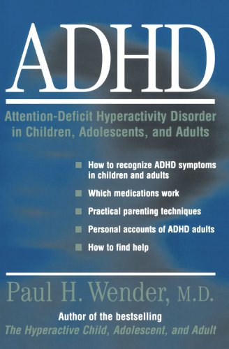 adhd attention deficit hyperactivity disorder in children adolescents and adults