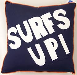Catch a Wave Surfs Up Pillow