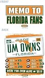 White Memo to Florida Fans Tee