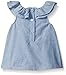 Calvin Klein Baby-Girls Light Blue Chambray Tunic and Printed Jersey Leggings