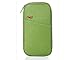 ONOR-Tech Multi-Functional Fashion Ticket Passport Credit Card ID Document Organizer Holder Bag Purse Travel Pouch Case Cover (Green)