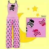 David & Goliath Bow Skully Pink Tank & Pant