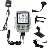 Car / Auto Multi Adapter Mount Holder GPS Navigation Kit for the PalmOne Treo 90 with built in charger - Gomadic Brand