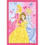 Luxury Childrens Character Cinderella Party Fushia Disney Rug/Mat