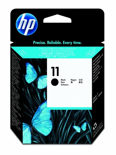 HP 11 Black Printhead in Retail Packaging