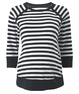 3/4 Sleeve Double Layer Nursing Top