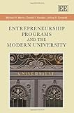 Entrepreneurship programs and the modern university