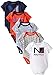 Nautica Baby-Boys Newborn 5 Pack Americana Style Bodysuit, Assorted, 6/9 Months