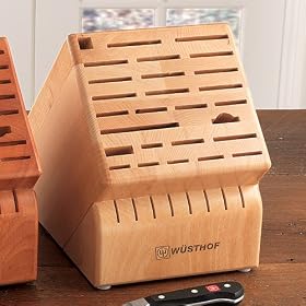 Wusthof Hardwood Knife Blocks: 35- Slot: Kitchen &amp; Dining