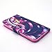 Galaxy S6 Edge Case,Galaxy S6 Edge Wallet Case,MT-Mall for Samsung Galaxy S6 Edge PU Leather Case Wallet Card Case Magnetic Design Flip Folio Leather Cover Kickstand Cover Case with Smile Cartoon Cat Pattern(Package Included:One Case,One Cleaning Cloth with Logo MT-Mall)