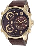 JBW Men's J6248LE G4 Multi-Time Zone Lifestyle Diamond Watch