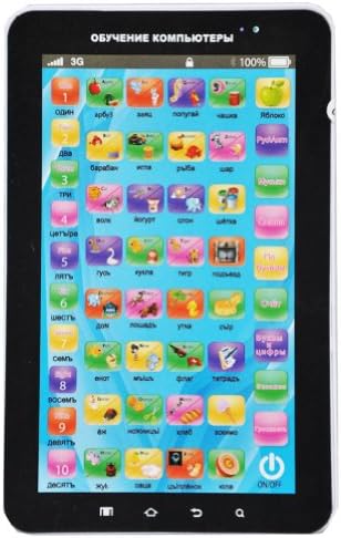 Xhaiz Kids Touch Screen English Learning Ipad Toy Backlight Computer Tablet