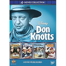 Disney 4-Movie Collection: Don Knotts (Apple Dumpling Gang / Apple Dumpling Rides Again / Gus / Hot Lead & Cold Feet)