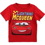 Disney Cars Lightning McQueen Red Toddler T-Shirt