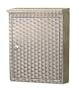 Architectural Mailboxes 2407SW Metropolis Swirl Finish Wall Mount Locking Mailbox
