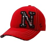 NCAA Zephyr Nebraska Cornhuskers Scarlet Undergrad Fitted Hat (7 1/2)