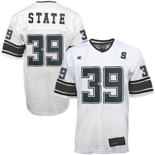 Michigan State Spartans #39 White All Time Jersey