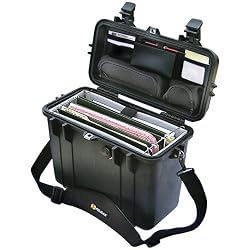 Pelican 1430-005-110 Laptop Case with Dividers and Lid Organizer