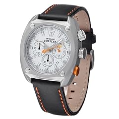 DeTomaso Trend Herren-Armbanduhr Bolsena Chronograph Leder SL1552C-CH