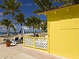Beach Cabana, Princess Cays, Eleuthera Island, Bahamas, West Indies, Central America Photographic Poster Print by Richard Cummins, 30x40