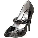 Naughty Monkey Womens Punkalicious Pump